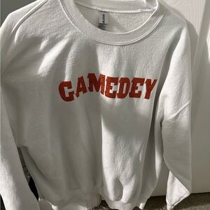 Gildan White Sweatshirt with BENGALS